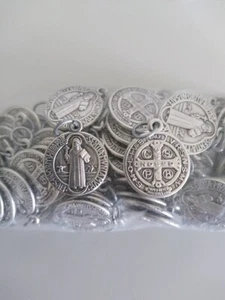 10 Saint Benedict Medals ( ITALY ) High Quality, 3/4" ( Lot of 10 ) - Photo 1 sur 1