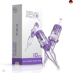 INKin Tattoo Cartridge Nadeln #10 Round Liner 0,3MM 1RL Permanent Makeup - Bild 1 von 13