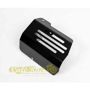 Copertura cover BAAK alluminio nera motorino di avviamento MOTO GUZZI V9 - Picture 1 of 1