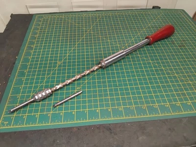 Vintage Paramo Spiral Ratchet Screwdriver (Accepts Stanley Bits)  DX01N20143 - Image 1 of 4