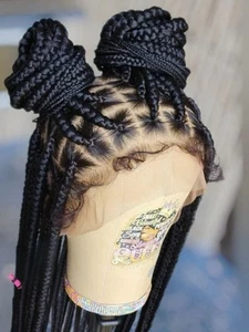 Medium Jumbo Knotless Braided Wig For Women - Picture 1 of 3