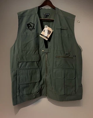 5.11 Tactical Series Vest Men's Size 2XL Army Green Full Zip Carry Utility NWT - Image 1 of 4