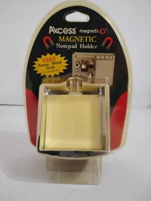 Axcess Magnetic O Notepad Holder Metal Strip Included Brand New Sealed - Image 1 of 2