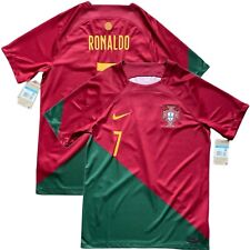 2022/23 Portugal Home Jersey #7 Ronaldo Medium Nike World Cup Soccer CR7 NEW