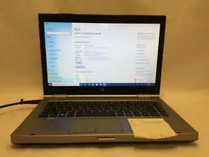 HP EliteBook 8470p / Intel Core i5-3340M / Windows 10 Pro / C-GRADE W/ ADAPTER! - Picture 1 of 4