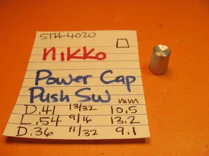 📈NIKKO POWER SWITCH CAP STA-4020 STEREO RECEIVER - Picture 1 of 4