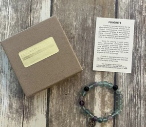 Flourite Beaded Bracelet Elysian Fields Sarasota FL Multicolor - Picture 1 of 3