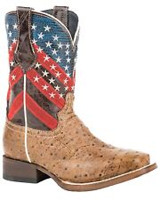 Roper Girls' Amber Waves Western Boot - Square Toe - 09-018-7001-0160 BR