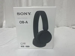 Sony WH-CH520 Wireless Headphones Bluetooth Headset with Microphone, Black - Picture 1 of 4