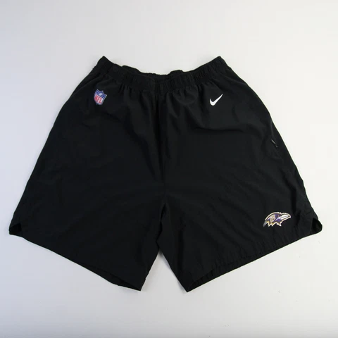 Baltimore Ravens Nike NFL On Field Apparel Dri-Fit Athletic Shorts Men's Used Cover