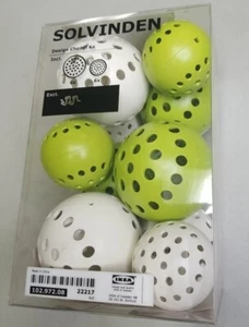 New Ikea Solvinden Green  White Decoration Ball For Light Chain Design Chenyi Ke - Picture 1 of 4