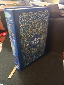 The Arabian Nights Barnes and Noble Leather Bound Book VERY GOOD HC Collectors - Imagen 1 de 3