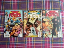 3x X-Force #86, 87, & 88 (1991) MARVEL COMICS VF
