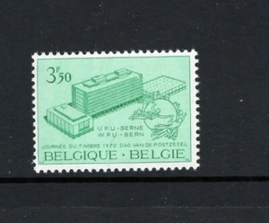Bélgica 1970 NUEVO CUARTEL GENERAL Y MONUMENTO UPU SC 740 MNH - Imagen 1 de 1