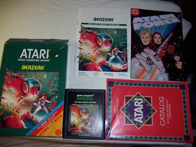 Berzerk--Atari 2600--1982--Complete CIB
