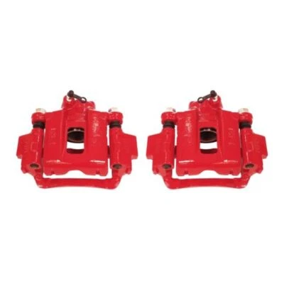 Pinzas traseras rojas con soportes para Toyota 4Runner 03-09 Power Stop - Par Foto 1 de 2
