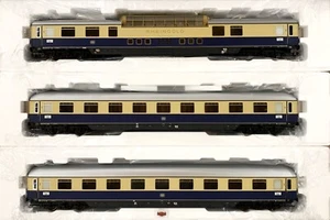PU1 - MARKLIN 1 58058-01/02/03 - SET DE 3 COCHES PASAJEROS "RHEINGOLD 1962" DB - Bild 1 von 2