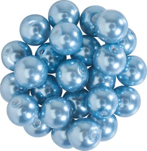 Cuentas de cera de vidrio Ø 8 mm, 25 piezas - Imagen 1 de 18