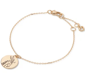 $48 NWT KATE SPADE GOLD TONE PAVE CAPRICORN CHARM BRACELET- I7A - Picture 1 of 1