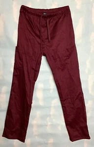 MEADGEAR PFLEGE MEDIZINISCHE BURGUNDER BAUMWOLLMISCHUNG PEELING ARBEITSHOSE GRÖSSE MEDIUM - Bild 1 von 4