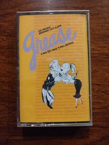 Grease The Original Broadway Cast Recording 1972 Cassette PolyGram Records - Picture 1 of 1
