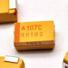 2PCS 100uF 16V D Case 7343 107C TAJD337K010RNJ ±10% SMD Tantalum Capacitors