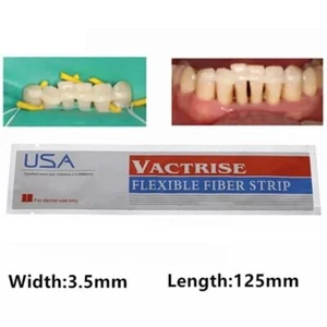 Dental Glasfaserschiene Flexibler Faserstreifen Kompositharz Klebestreifen - Bild 1 von 4
