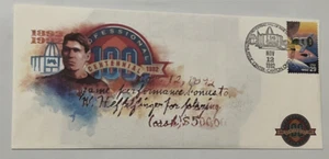 FUSSBALL HALL OF FAME 100. JAHRESTAG TICKET, GESTEMPELTER UMSCHLAG UND GEBURTSURKUNDE - Bild 1 von 3