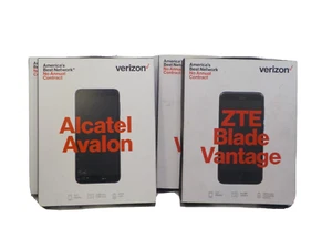 4 (unscanned/for parts) phones(2) Alcatel Avalon(2) ZTE blade vantage Verizon - Picture 1 of 8