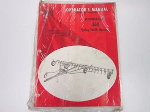 International 360 Federzahneggen Oldtimer Bedienungsanleitung - Bild 1 von 1