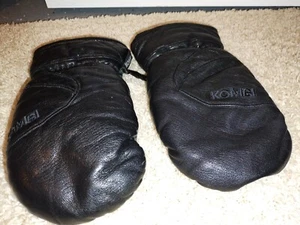 Kombi Primaloft Leather Mittens Women's Size Medium GUC - Picture 1 of 8
