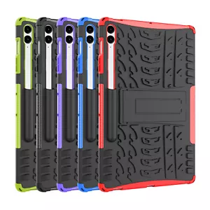 Tablet Shockproof Stand Case Cover For Samsung Galaxy Tab S9 FE Plus S6 Lite A9 - Picture 1 of 19