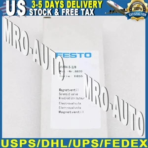 NEW FESTO 8820 JMFH-5-1/8 Solenoid Valve - Picture 1 of 9