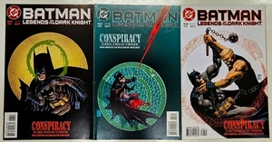 DC Comics Batman Legends Of The Dark Knight 3 Key Issue Set 86-88 Conspiracy FN - Picture 1 of 1