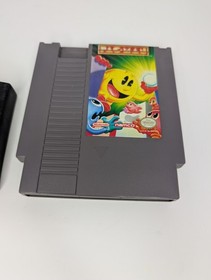 Vintage Pac-Man NES Nintendo 1985 Games With Case Namco Untested