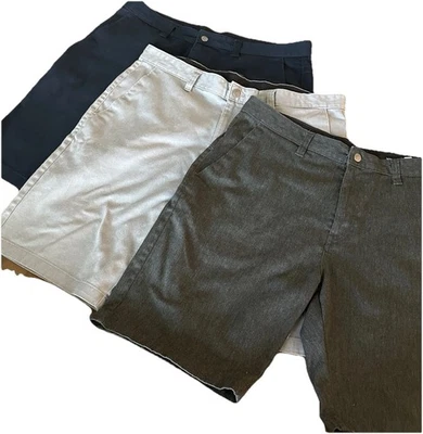 Volcom Flat Front Men's Shorts - Lot Of 3 All Are Size 38 - Image 1 of 4
