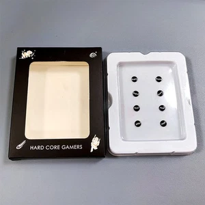 1 Pack Glass Mouse Skates DIY Universal Dots Mouse Feet Pads Sticker _mo - Afbeelding 1 van 10