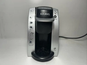 Keurig Coffee Maker K-Cup Pod Single Cup Brewing System K130 Silver TESTED WORKS - Picture 1 of 3