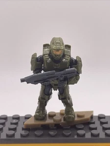 HALO Mega Construx John-117 Master Chief Spartan Figure Fleetcom Warthog HNC57 - Picture 1 of 3