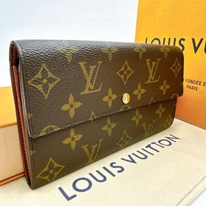 Louis Vuitton M61734 Portefeuille Sarah long Monogram Wallet (Excellent) - Picture 1 of 10