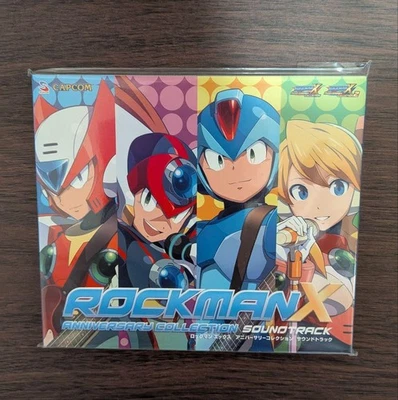 Rockman X Anniversary Collection Soundtrack CD CAPCOM raro importazione giapp... - Immagine 1 di 2