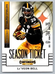 2014 Panini Contenders Le'Veon Bell Pittsburgh Steelers #89 - Picture 1 of 2