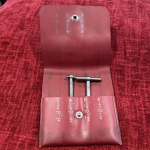 Starrett Telescoping Gauge Set S 579 G Range (INCOMPLETE SET OF 2 ) - Picture 1 of 4