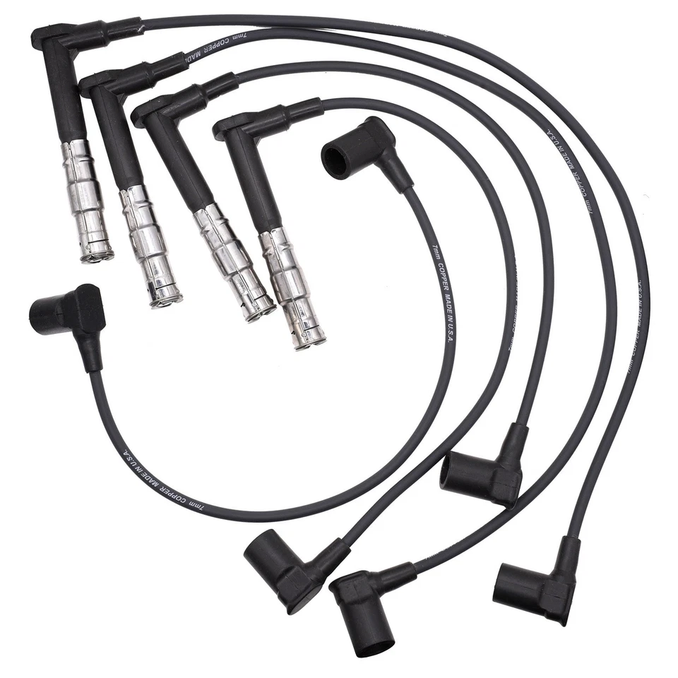 Juego de cables de bujías Mechanics Choice para Mercedes-Benz 190E 1986-1987 (L4 2,3 L) Foto 1 de 1