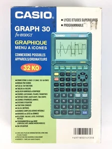 Casio Graph 30 / Calculatrice Vintage Graphique (fx-8930gt) - Photo 1/6