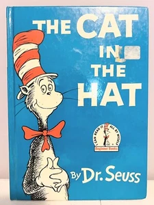 The Cat in the Hat by Dr. Seuss Book (1985, Hardcover) - Picture 1 of 3