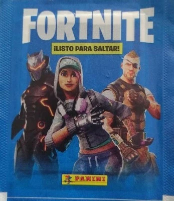 Versión Brasil 2019 Panini Fortnite: ¡Listo para saltar! Pack Pegatinas Foto 1 de 2