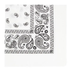 22” Classic Style Bandana 100% Cotton Head Wrap Face Mask Outdoor Protection - Picture 1 of 3