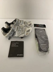 Women's Giro Espada Cycling EC70 Shoes EU 38 US 6.5 w New Inserts Peloton - Picture 1 of 9