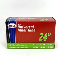 Bell Universal 24" Schlauch Fahrradreifen schwarz 1004229 passend 1,75 bis 2,125 NEU - Bild 1 von 5